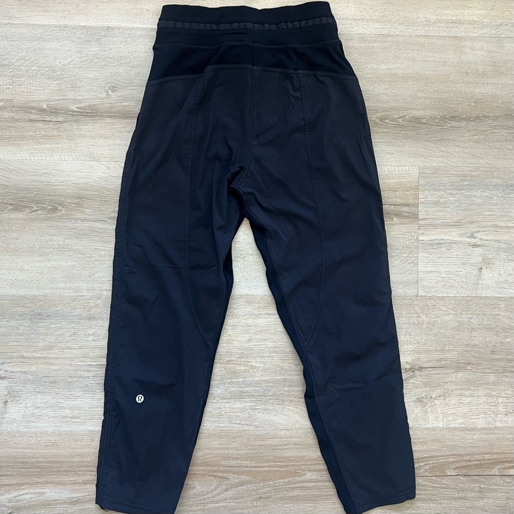 Black Lululemon Dance Studio Mid-Rise Cropped Pants - Picture 3 of 9